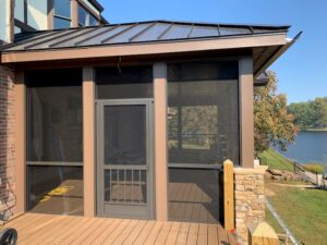 Screen Porch Installation | Elite Gutters and Sunrooms